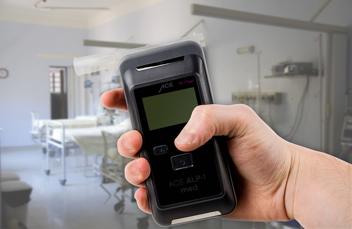 ACE ALP-1 med Alkoholtester mit medizinischer Zulassung + 25 Mundstücke & Kalibriergutschein (Bild 3)