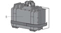 Dräger Wandhalterung für Aufbewahrungskoffer (3350424) vom Saver PP und Saver CF (Bild 1)