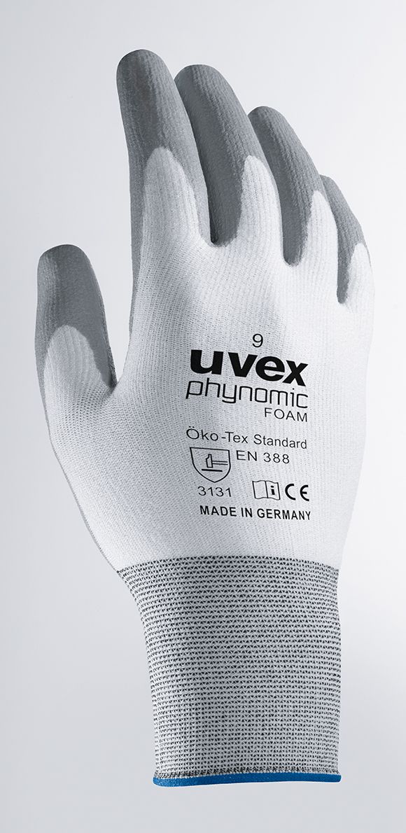 ABVERKAUF: 1 Paar uvex phynomic foam Arbeitshandschuhe (Bild 3)