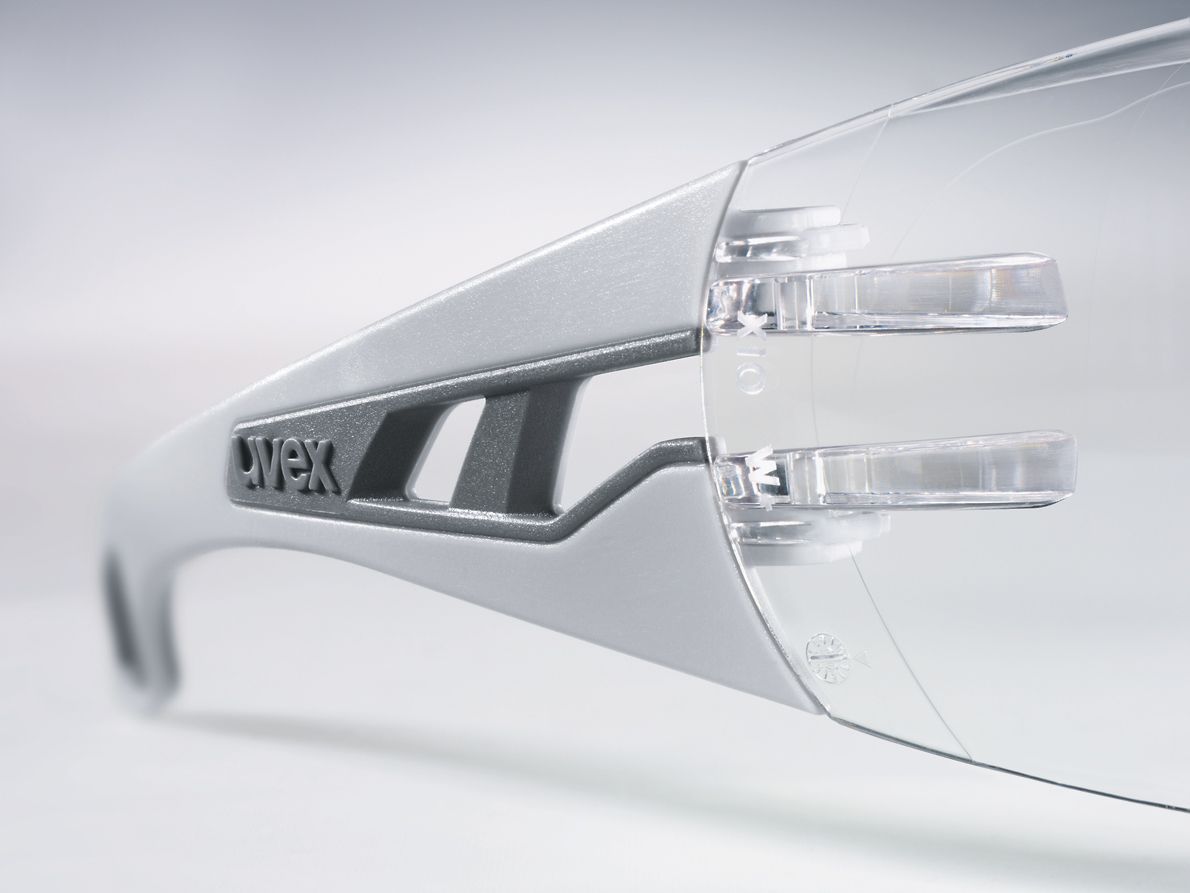 uvex pheos Schutzbrille Grau-Getönt (Bild 2)