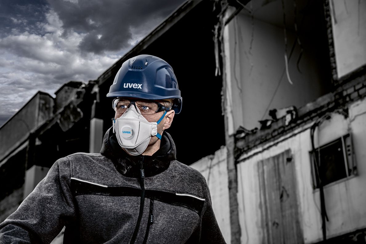 uvex pheos Schutzhelm Blau (Bild 2)