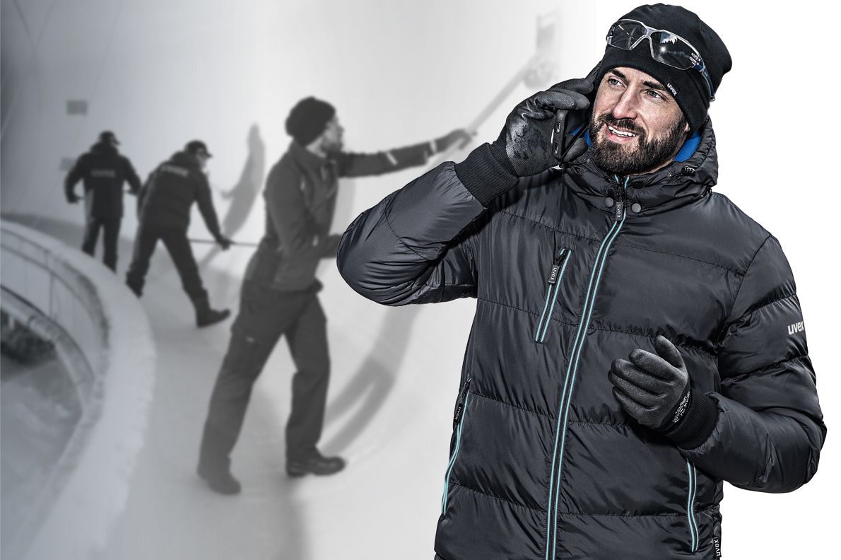 ABVERKAUF: uvex unilite Thermo Plus Schutzhandschuhe - Perfekt für den Winter und kalte Umgebungen (Bild 2)