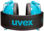 uvex Safety K junior Kapselgehörschutz für Kinder SNR 29, optimaler Schutz bis 109 dB, gelb Blau (Bild 3)