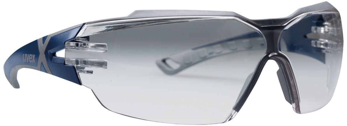 uvex pheos cx2 Schutzbrille - Arbeits-, Labor- & Sportbrille - Made in Germany Navy (Bild 2)