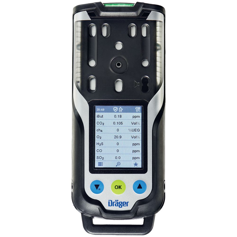 Dräger X-am 8000 Mehrgasmessgerät mit induktiver Ladefunktion - verschiedene Varianten Freimess-Konfiguration - Ex-CO2-CO-H2S-O2 mit Pumpe + BT (Bild 6)