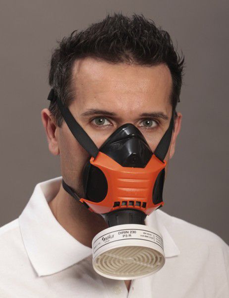 EKASTU Pflanzenschutz-Set - mit Halbmaske, A2B2E2K1P3-Filter, Schutzbrille, Augenspülung, Handschuhen & Schutzanzug (Bild 4)