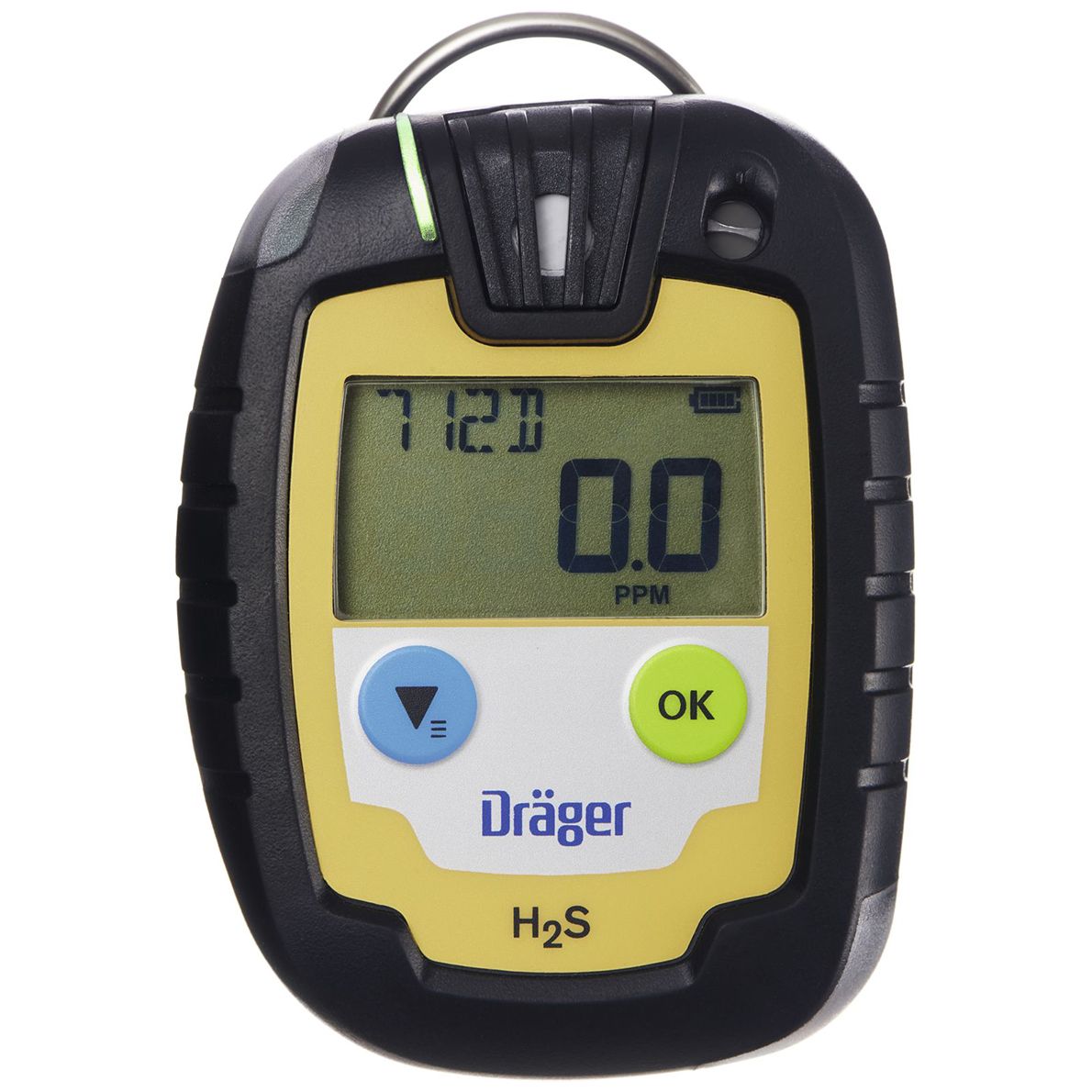 Dräger Pac 6000 Ein-Gaswarngerät - mit CO-, H2S-, O2- oder SO2-Sensor - mit Echtzeit-Anzeige - 2 Jahre Laufzeit (Bild 1)