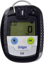 Dräger Pac 6500 Ein-Gaswarngerät - mit CO-, H2S-, O2- oder SO2-Sensor - mit Echtzeit-Anzeige - unbegrenzte Laufzeit (Bild 1)