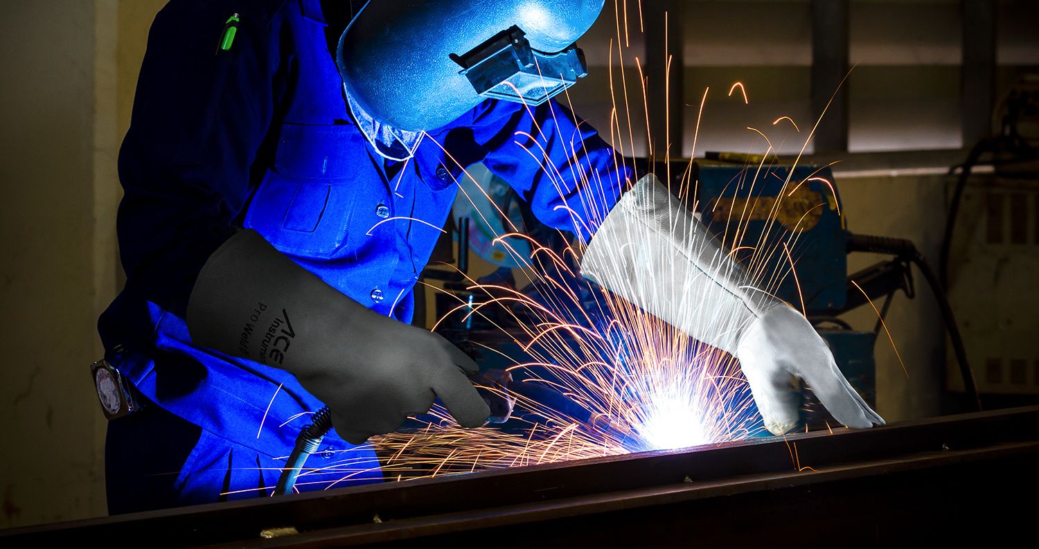 1 Paar ACE ProWeld Schweißerhandschuhe (Bild 4)