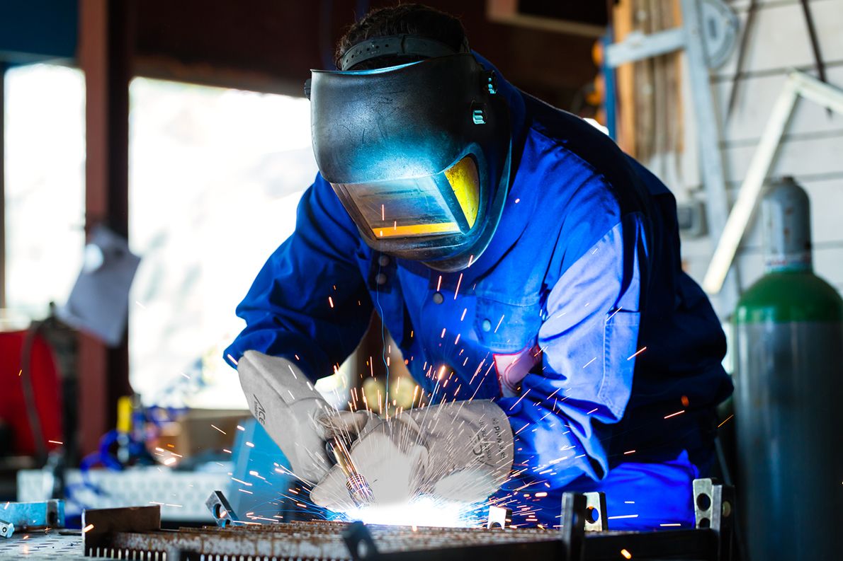 1 Paar ACE SafeWeld Schweißerhandschuhe (Bild 4)