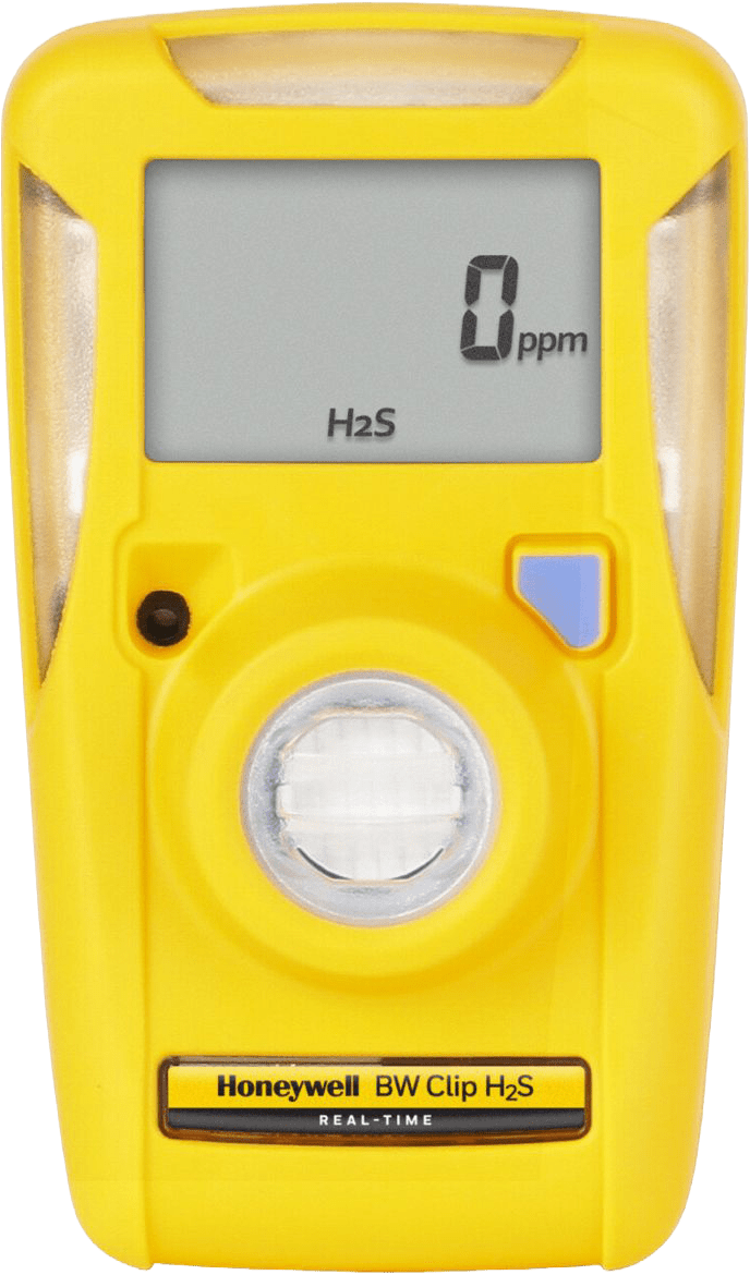 Honeywell BW Clip mit 1-Sensor (Ein-Gaswarngerät) - Auswahl zwischen folgenden Sensoren CO, H2S, O2 oder SO2 - bis zu 3 Jahre Laufzeit