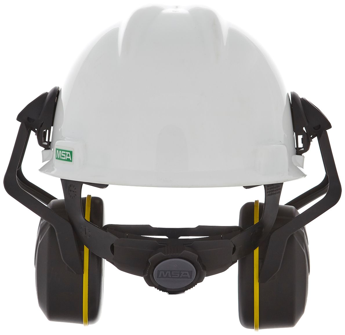MSA V-Gard Kapsel-Gehörschutz passiv mit Helm-Adapter Gelb (Bild 2)