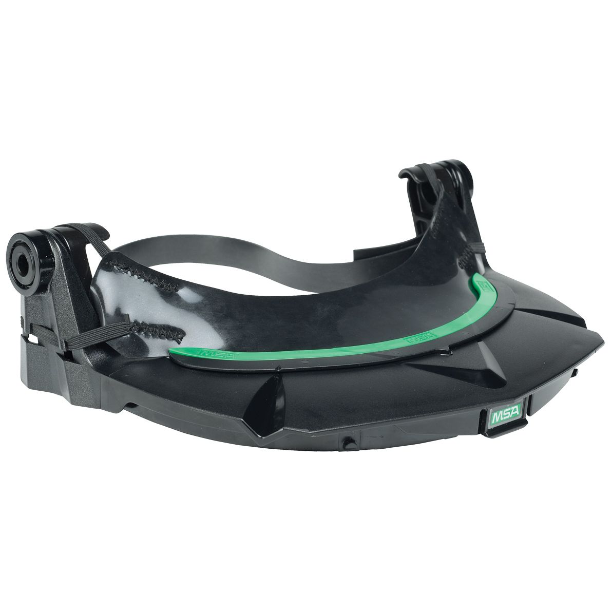 MSA V-Gard Visierhalter - kompatibel mit Gehörschützern - 3-Punkt-Befestigung - optional mit Schmutzdichtlippe (Bild 1)