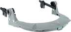 MSA V-Gard Visierhalter - kompatibel mit Gehörschützern - 3-Punkt-Befestigung - optional mit Schmutzdichtlippe (Bild 1)