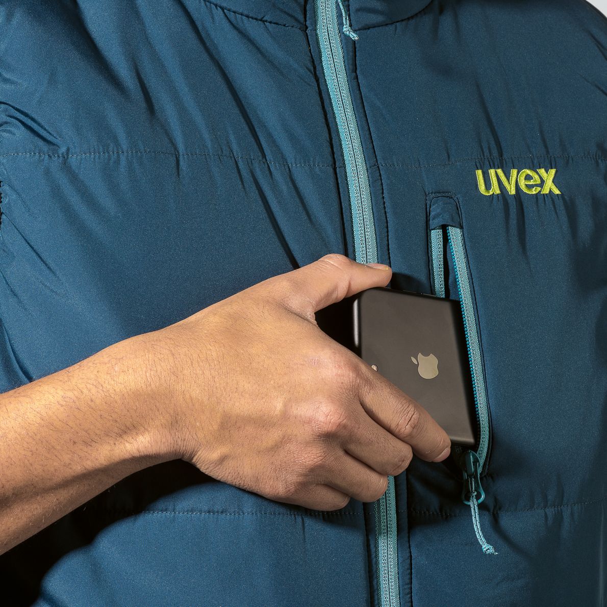 uvex K26 Softshell-Arbeitsweste für Herren