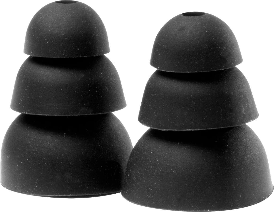 ISOtunes Triple Flange Ear Tips - 5 Paar Ersatz-Ohrenstöpsel ohne Lärmschutz-Funktion - für ISOtunes Pro 2.0 (IT-29) (Bild 1)