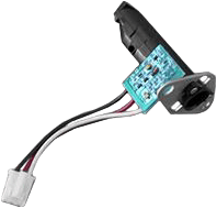 Ersatzteil ACE Public (AL4000) Flow rate-Sensor (schwarze Pfeife innen + Sensor) (Bild 1)