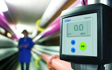 Dräger Polytron 7000, GRUNDGERÄT, stationäres Gaswarngerät für toxische Gase und Sauerstoff O2 4-20 mA + Relais (Bild 3)