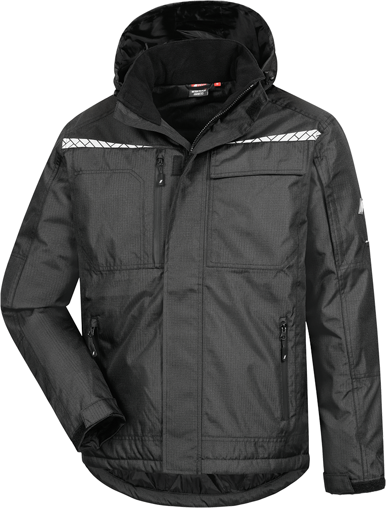 NITRAS MOTION TEX PLUS, Winter-Parka schwarz Größe S