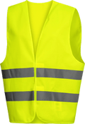 Nitras Motion Tex Viz Warnweste - Neongelb - 3XL (Bild 1)