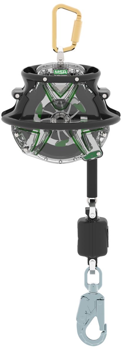 MSA V-Edge Höhensicherungsgerät - Verbindungsmittel - EN 360 – verzinktes Stahlseil 10 m Länge (Bild 5)