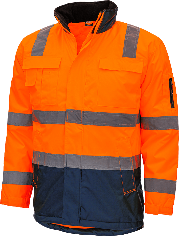 Nitras Motion Tex Viz Winter-Warnjacke für Herren