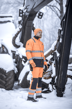 Nitras Motion Tex Viz Winter-Warnjacke für Herren