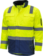 Nitras Motion Tex Viz Winter-Warnjacke für Herren