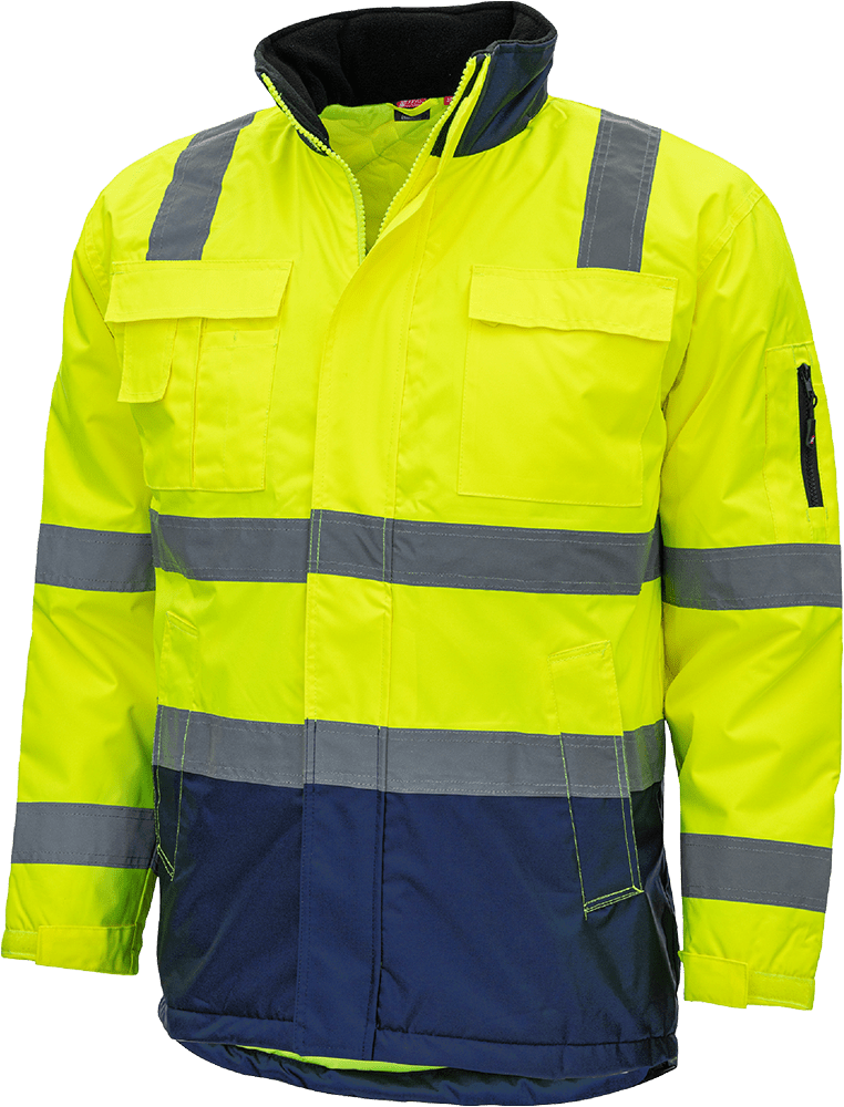 Nitras Motion Tex Viz Winter-Warnjacke für Herren