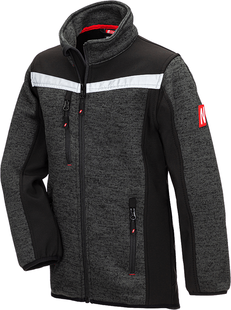 Nitras Motion Tex Kids Softshell-Arbeitsjacke für Kinder