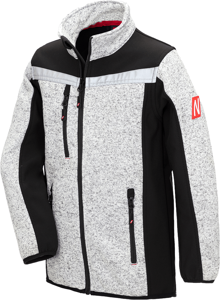 Nitras Motion Tex Kids Softshell-Arbeitsjacke für Kinder