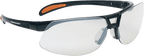 Honeywell Protégé Schutzbrille - beschlagfest beschichtet - EN 166-170 - Schwarz-Orange-Klar (Bild 1)