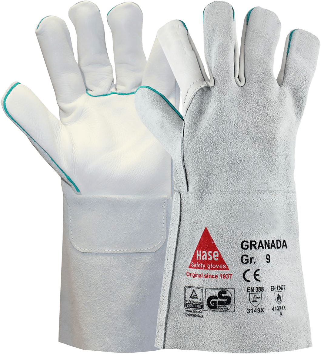 1 Paar Hase Granada Schweißerhandschuhe (Bild 1)