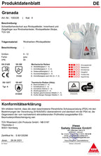 1 Paar Hase Granada Schweißerhandschuhe (Bild 2)