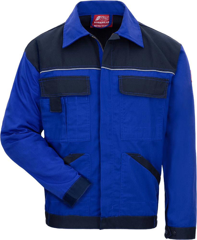Nitras Motion Tex Light Herren-Arbeitsjacke - Blau - 48
