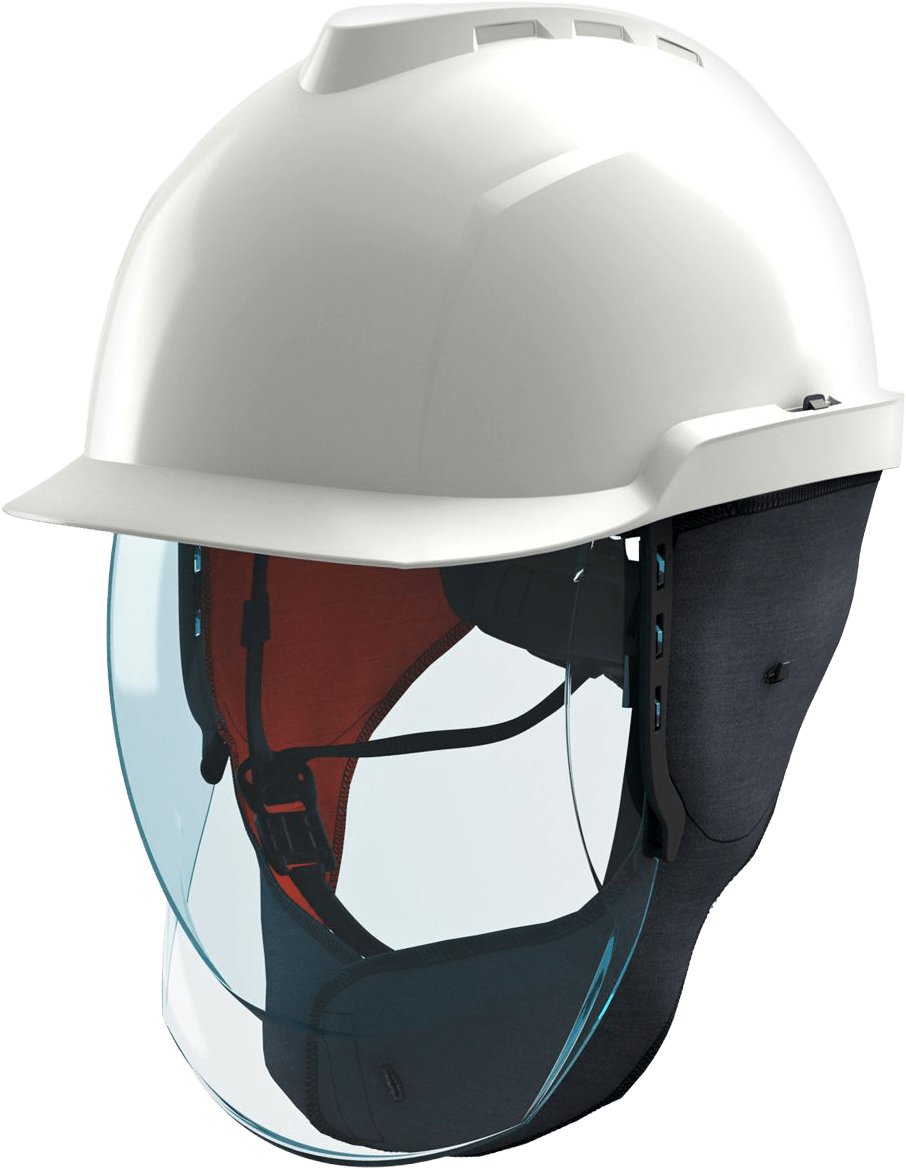 MSA V-Gard 950 Schutzhelm mit Visier (Bild 1)