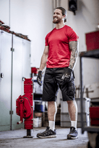 Nitras Motion Tex Plus Herren-Arbeitshose kurz