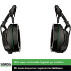 Sordin Sharp Kapsel-Gehörschutz aktiv mit Bluetooth & Helm-Adapter (Bild 5)
