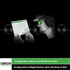 Sordin Share Kapsel-Gehörschutz aktiv mit Mesh-Netzwerk & Radio (Bild 4)