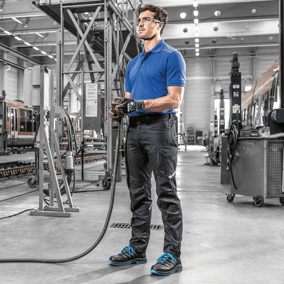 uvex pheos Schutzbrille mit supravision excellence Beschichtung