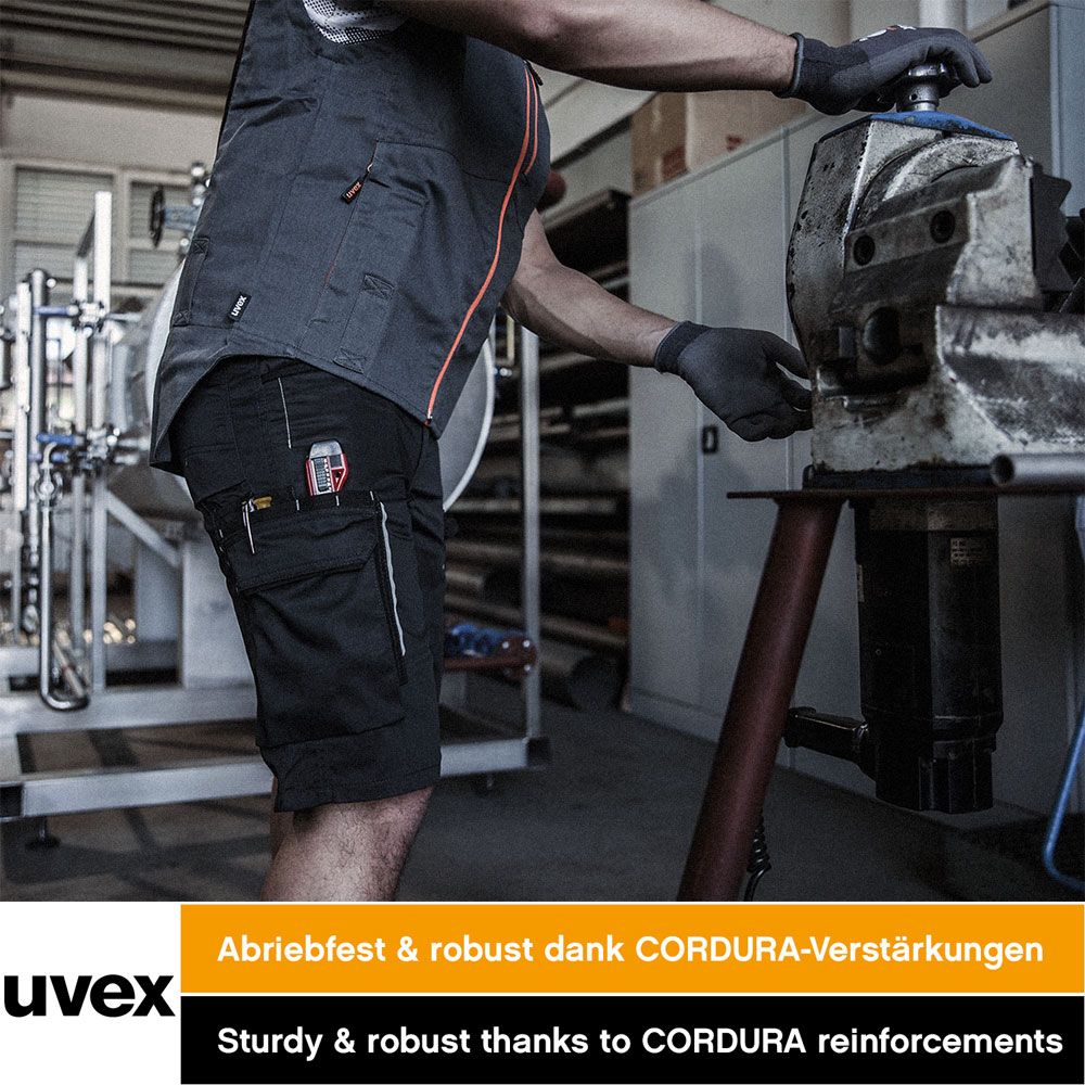 uvex tune-up Herren-Arbeitshose kurz