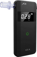 ACE A Alkoholtester + 25 Mundstücke & Kalibrier-Gutschein