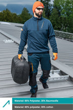 ACE Handyman Fleece-Arbeitspullover für Herren