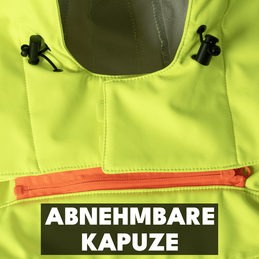 ACE Neon Lite Softshell-Warnjacke für Herren