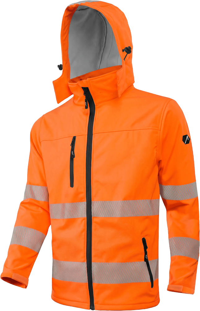 ACE Neon Lite Softshell-Warnjacke für Herren
