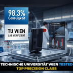 ACE XS Alkoholtester mit 98,3% Richtigkeit laut TU Wien (2026) + 20 Mundstücke & Kalibrier-Gutschein