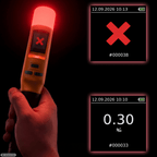 ACE iblow10 Alkoholtester + Kalibriergutschein