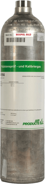 Air Products Prüf- und Kalibriergasflaschen - 4-Gas-Gemische - Aerosol (12 L), 34 L, 58 L oder 110 L Druckdosen mit langer Haltbarkeit