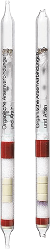 Dräger-Röhrchen für Kurzzeitmessung - Organische Arsenverbindungen und Arsin 0, 1 ppm - 0, 3 mg (10 Röhrchen)