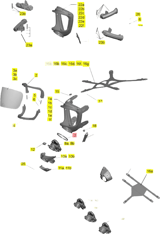 Dräger FPS 7000 - Spannschelle (VE=10 Stk.) (Bild 1)